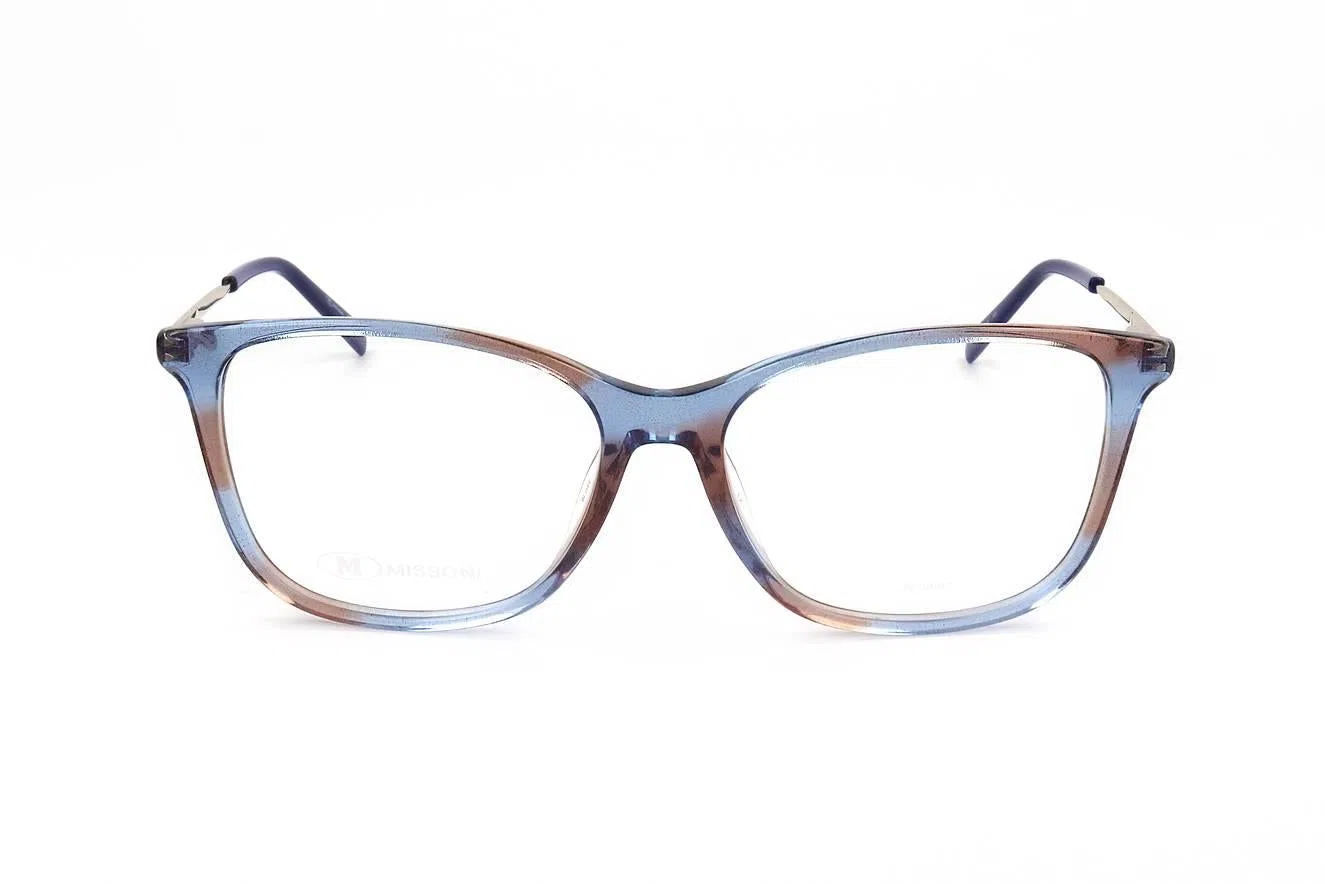 M Missoni MMI0015 Eyeglasses - BROWN BLUE